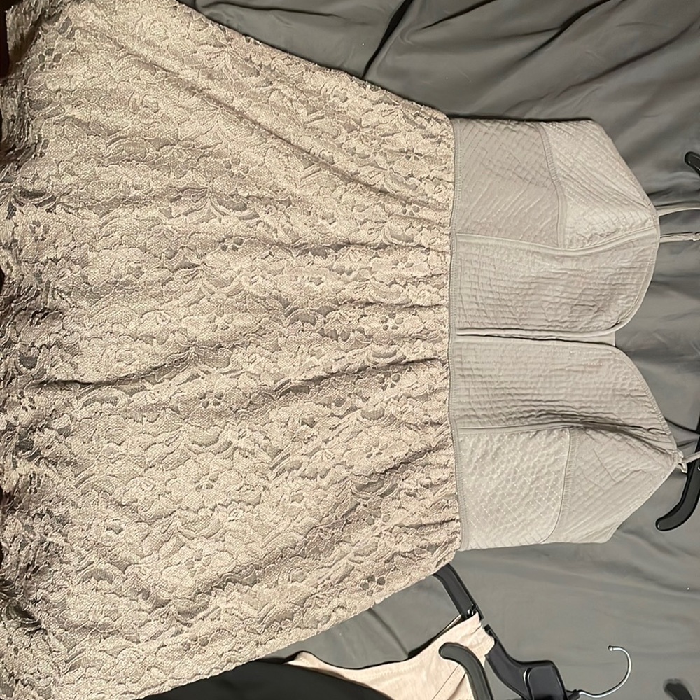 Gray dress